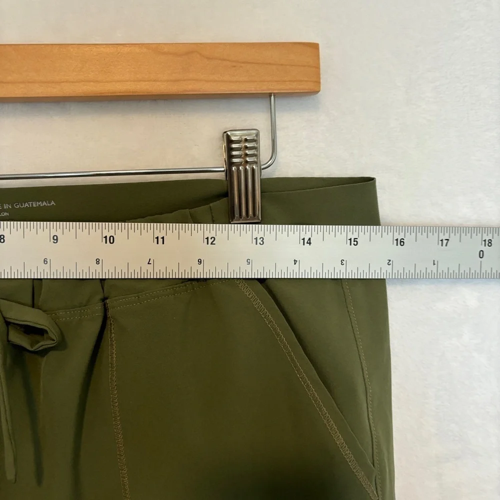Albion Fit‎ women green jetsetter casual athletic pull on joggers size small